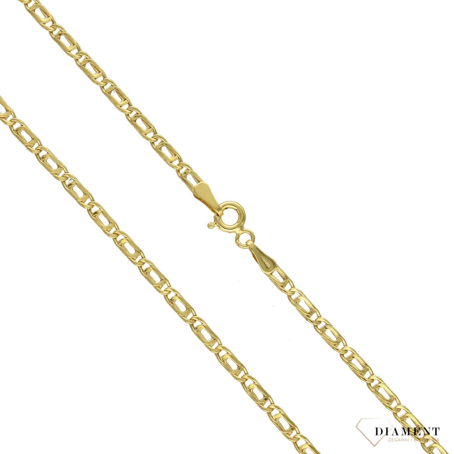 Złoty łańcuszek 585 ciekawe ogniwka 2,5 mm DIA-LAN-3146-585 2,5mm (1).jpg